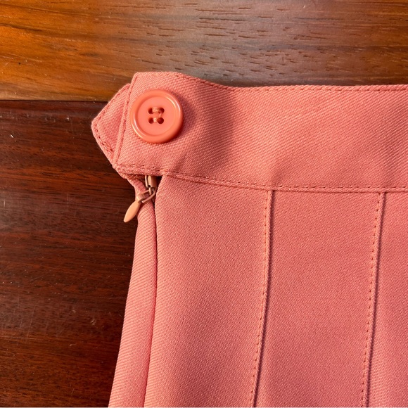 🍑💕 RARE Peachy Pink American Apparel Los Angeles Apparel Pleated Tennis Skirt - Picture 5 of 6